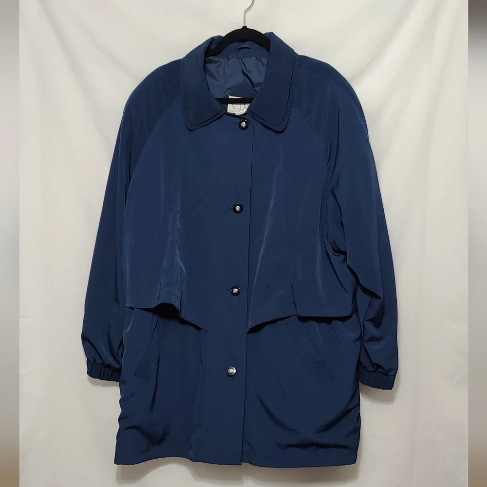 CBO New York Women's Jacket - Navy Blue - Size 3X - Picture 2 of 6